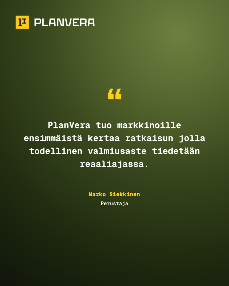 Mistä PlanVera sai syntykipinänsä?